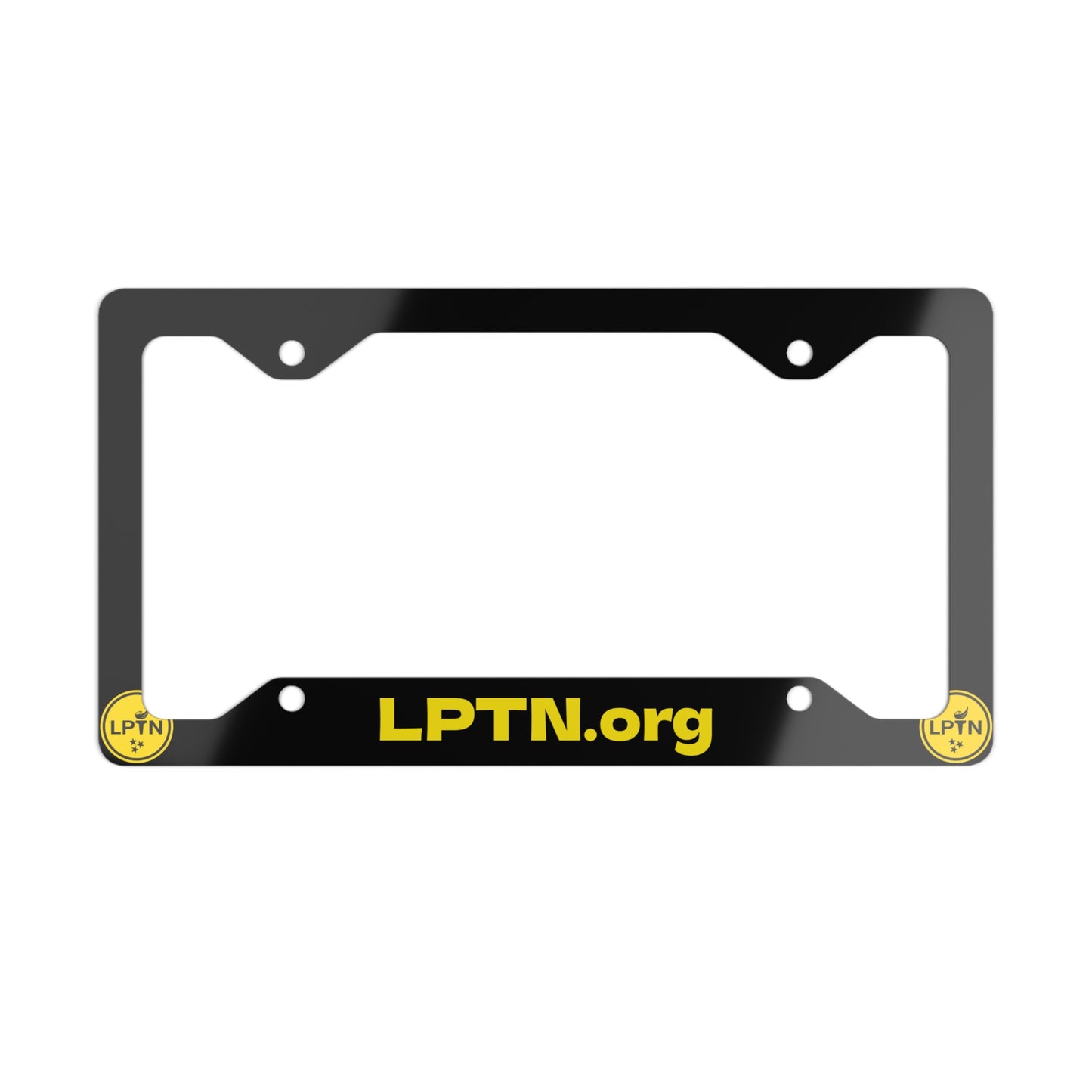 LPTN Metal License Plate Frame