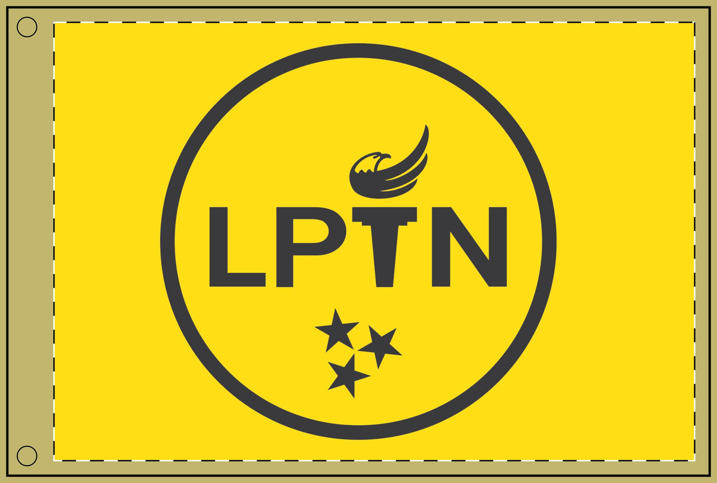 Double Sided Flag - LPTN Design for Celebrations and Events