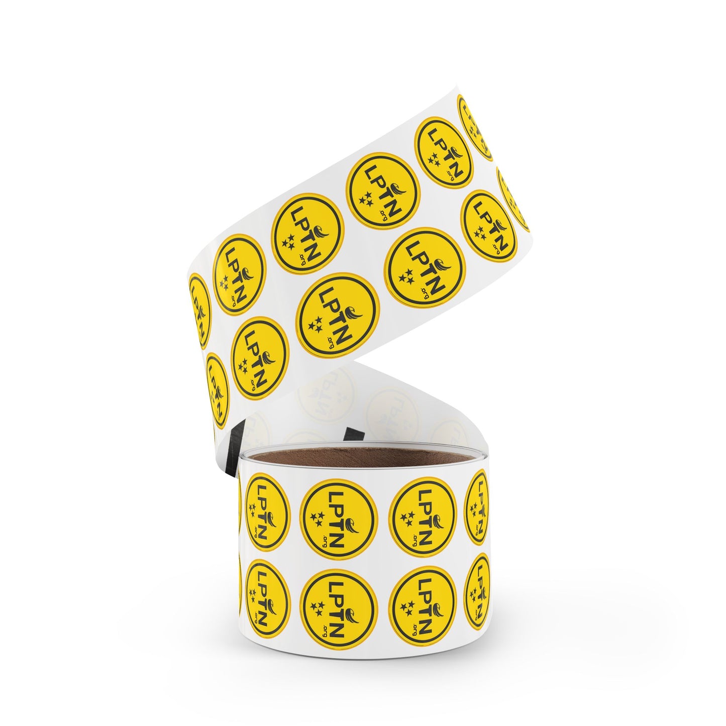 LPTN Round Sticker Label Rolls