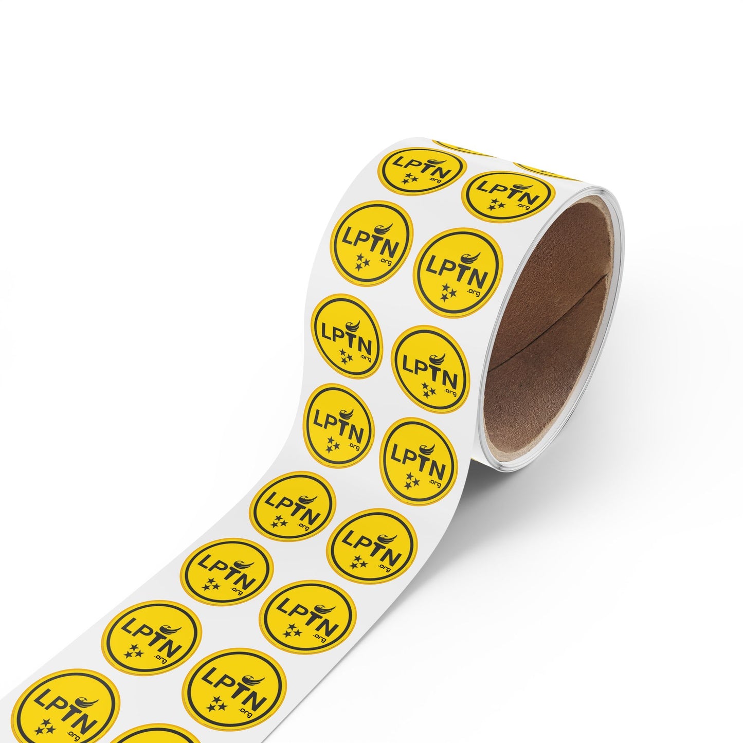 LPTN Round Sticker Label Rolls