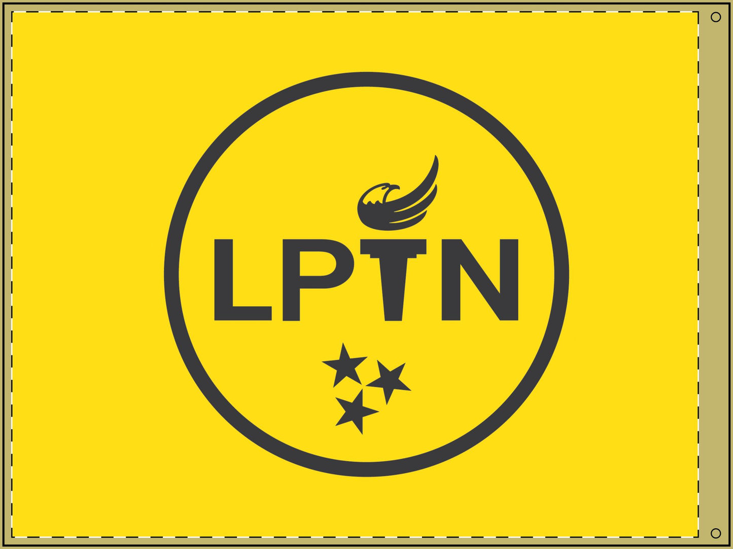 Double Sided Flag - LPTN Design for Celebrations and Events