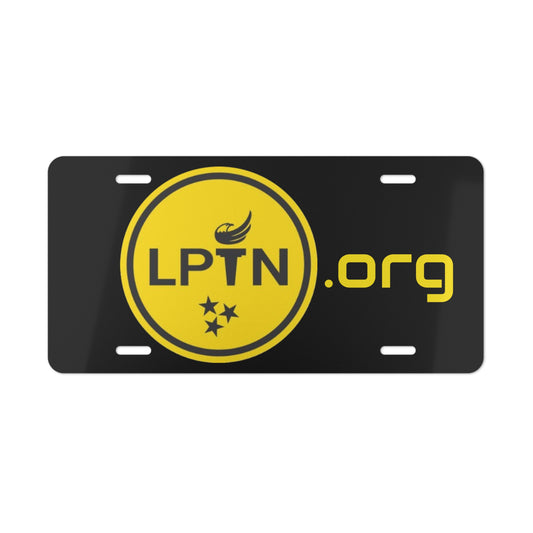 LPTN Vanity Plate