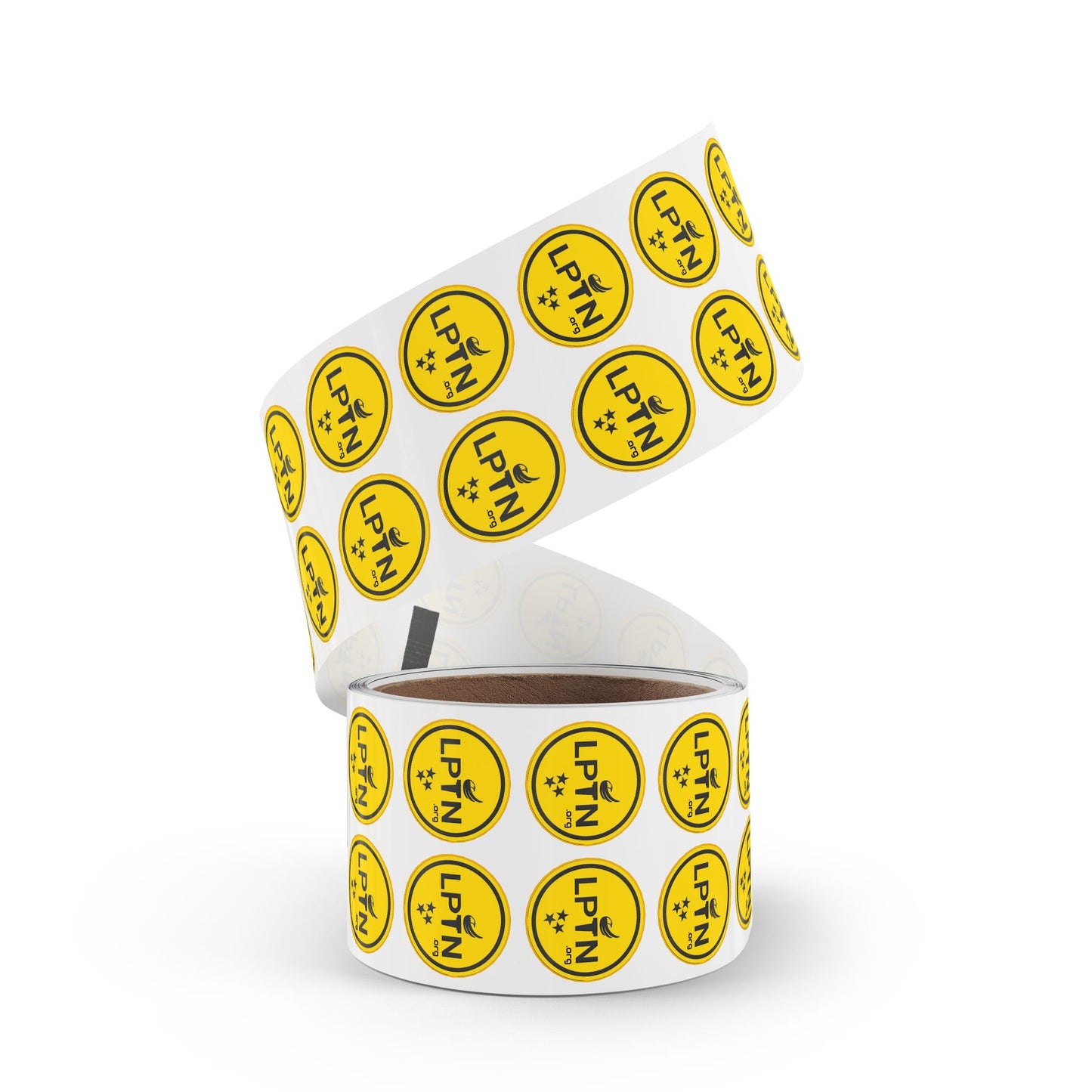 LPTN Round Sticker Label Rolls