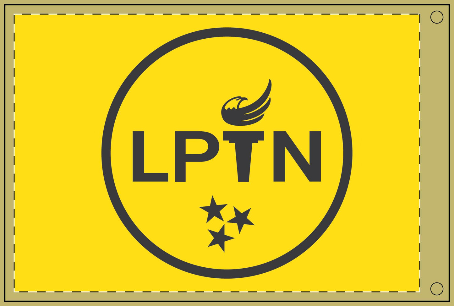 Double Sided Flag - LPTN Design for Celebrations and Events