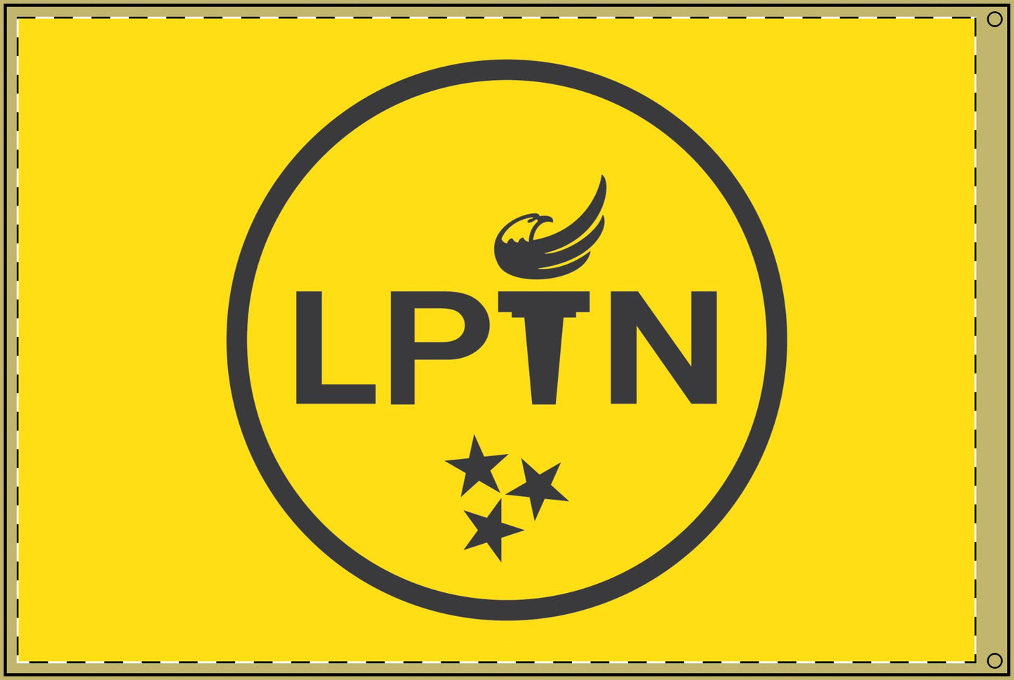 Double Sided Flag - LPTN Design for Celebrations and Events